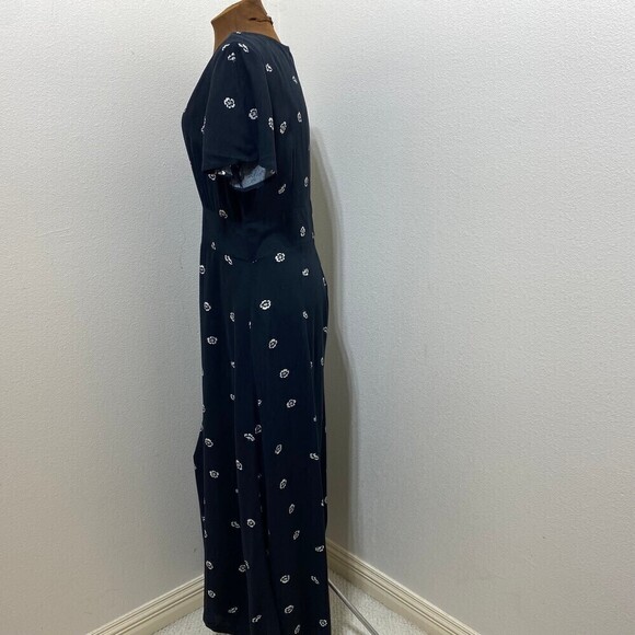 O'NEILL Women's Sheldon Woven Visit Jumpsuit with Wide Leg Size Large - Picture 8 of 12